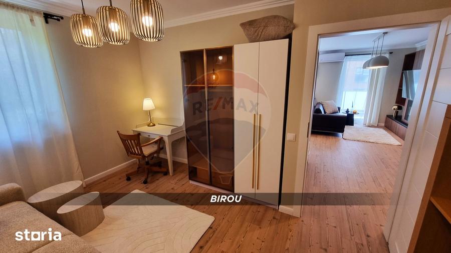Apartament cu 3 camere, mobilat în Săsar