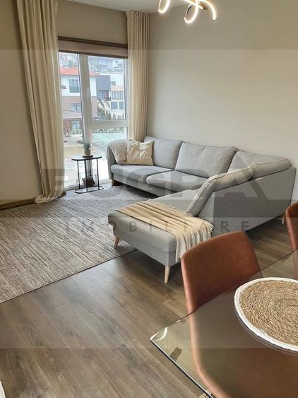 Apartament cu 2 camere semidecomandat, mobilat în Iris