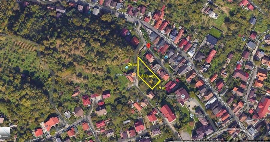 Valea Rosie, teren 820 mp intravilan - 3