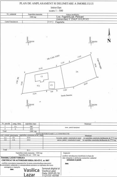 Casa + teren de vanzare Pielcani jud Olt - 2