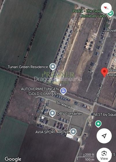 TEREN DE VANZARE LOCATIE EXCELENTA | ZONA NUSCO HOMES | TUNARI |