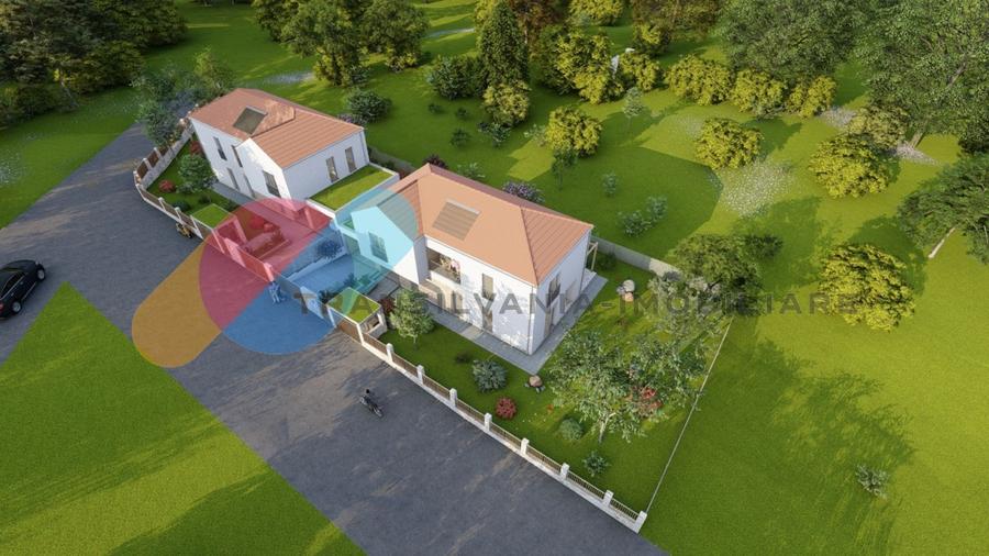 Teren autorizat Duplex- 1000 mp - proiect aprobat P+E - 7