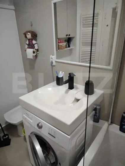 Apartament 2 camere cu curte, complet renovat & mobilat zona centrala, Deva - 18