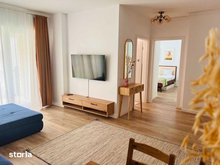 Apartament cu 2 camere semidecomandat, mobilat în Militari