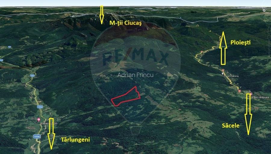 Teren extravilan de 14600 mp, în Tărlungeni Teren extravilan de 14600 mp, în Tărlungeni