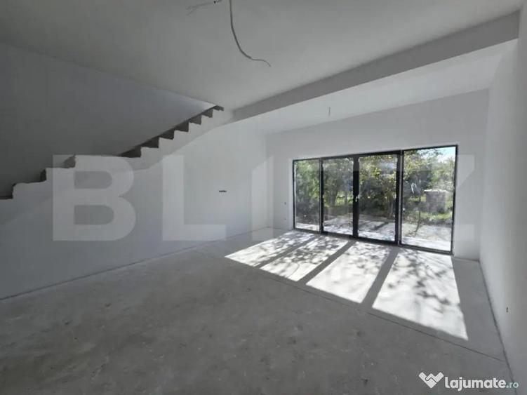 Casa semifinisata la ie?ire din Apahida, 150 mp utili, zona - 9