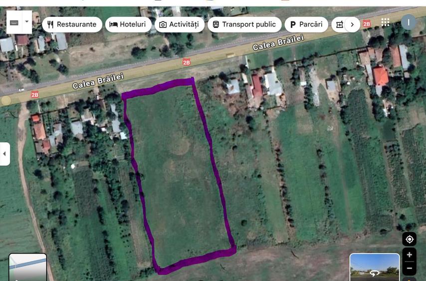 Teren intravilan Ianca DN2B - oportunitate de investitii 10420mp - 1