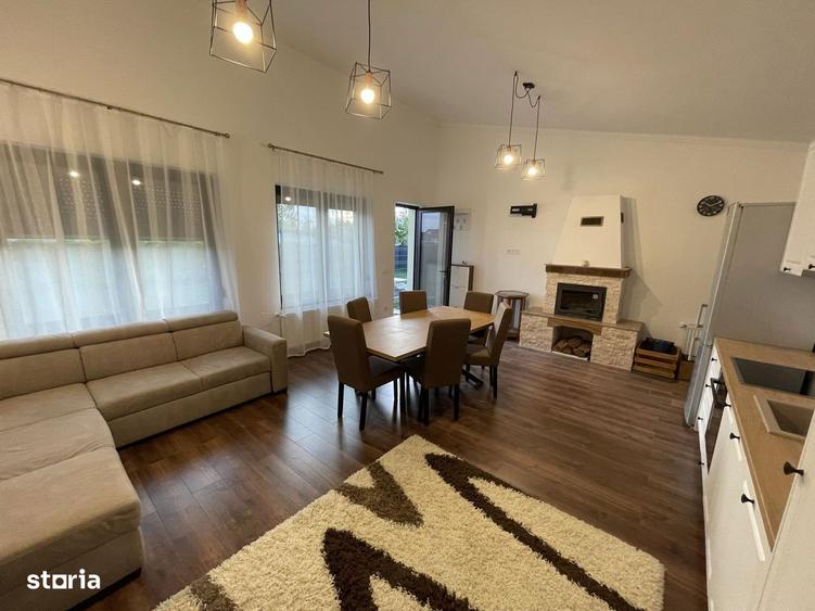 Casa noua la cheie 3 camere + teren , zona intrare Vetis - 3