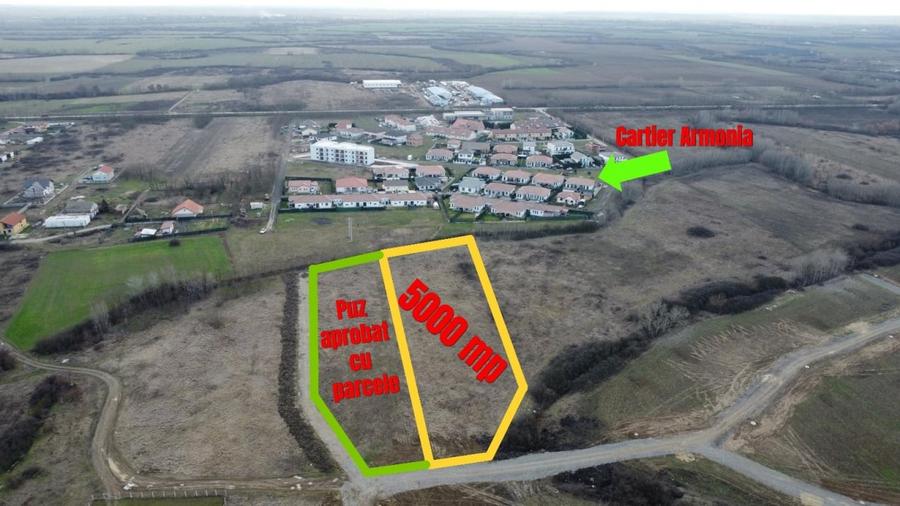 Teren extravilan - Cartier Armonia - Mosnita - 1
