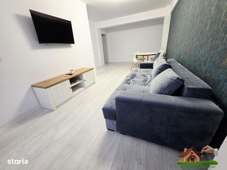 APARTAMENT 2 camere 53mp ETAJ 1 MOBILAT INTABULAT Pepinierei 106.000 E - 3