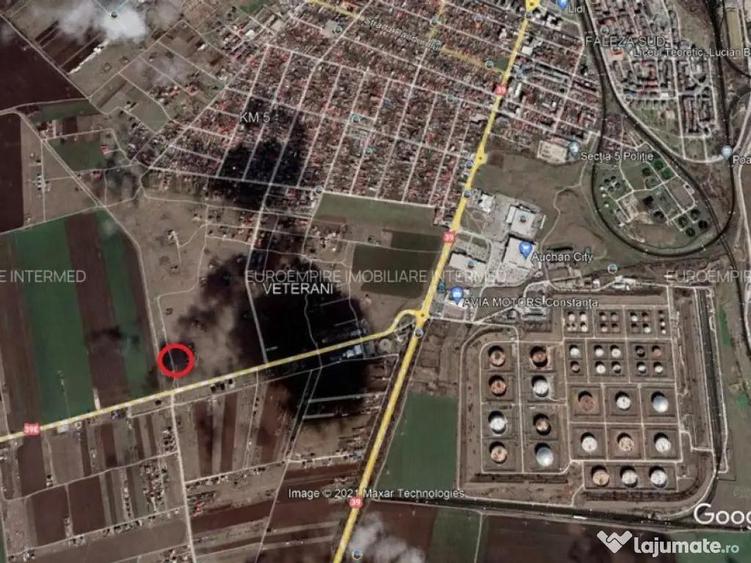 Teren de vanzare in Constanta, Km 5 Veterani - 500 mp - 1