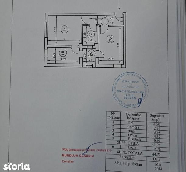 Metrou Dimitrie Leonida - apartament mobilat cu parcare, str Amurgului - 5