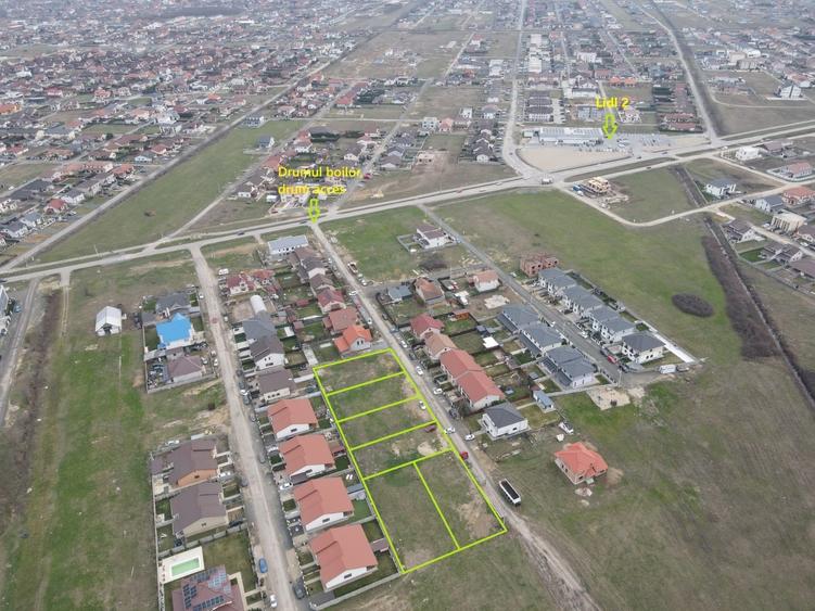 Teren 613 mp  zonă excelentă lângă Lidl 2 Comision 0 - 1