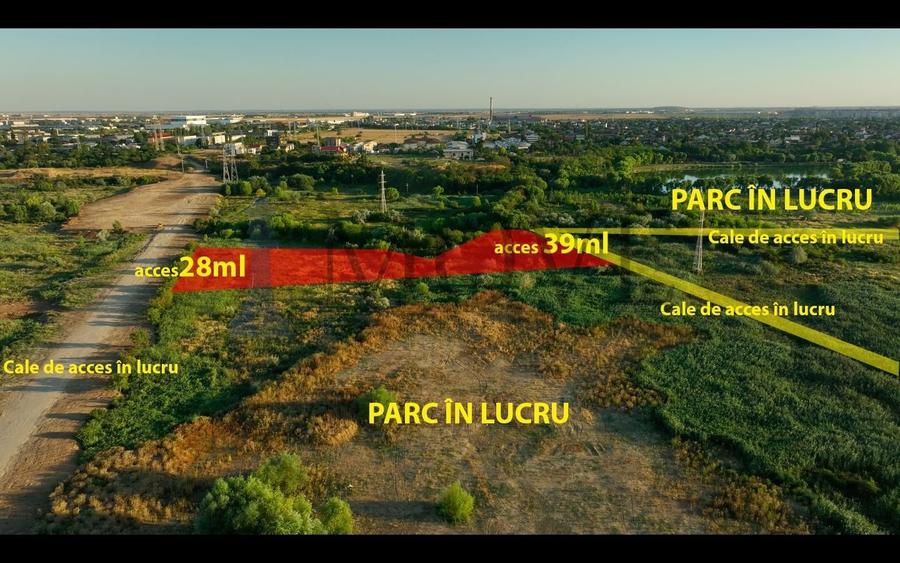 TEREN INTRAVILAN lângă BALTA FLOAREA POPEȘTIULUI - 1