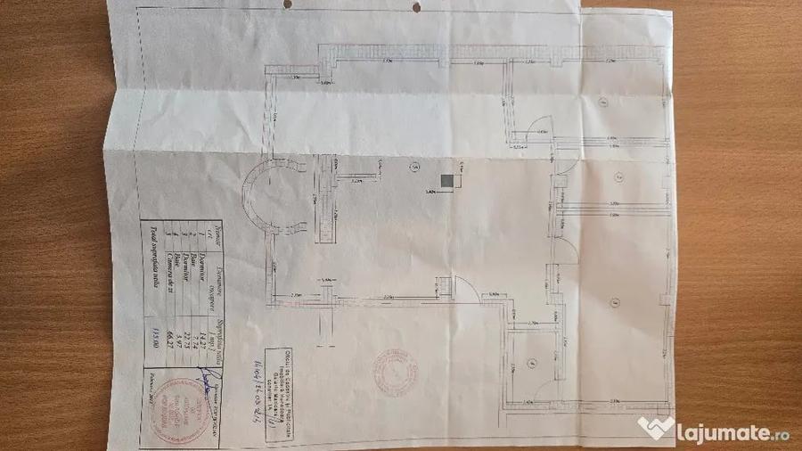 Apartament cu 3 camere decomandat în Dorobanți