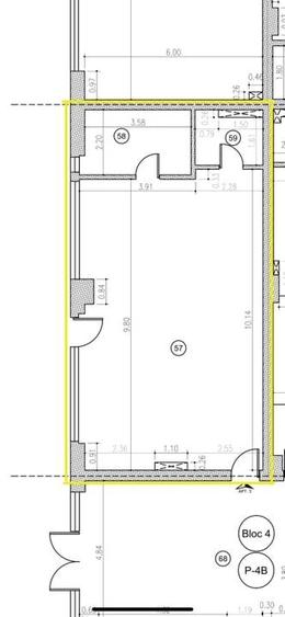 Spațiu de închiriat – Aviației | 67 m² | Parter | Birou - 7