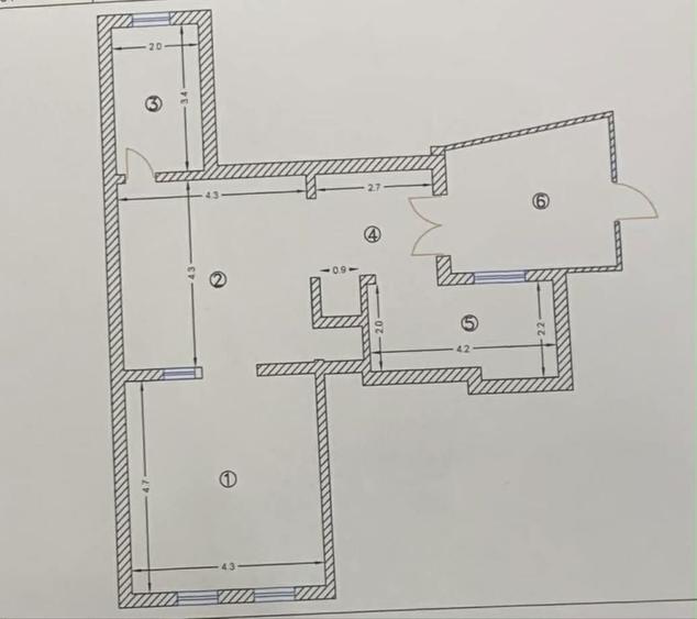 Vand imobil situat pe str. Tudor Vladimirescu - 6