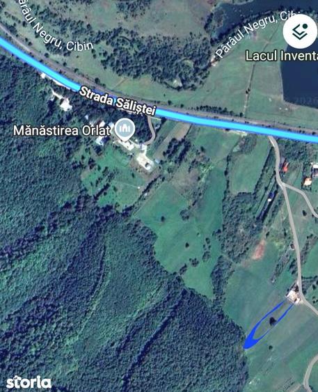 Teren extravilan de vanzare in Orlat - 1