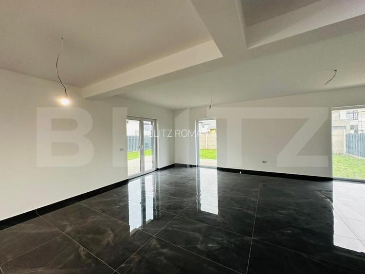 Casa premium cu 4 camere, parter + etaj + pod, constructie 2025