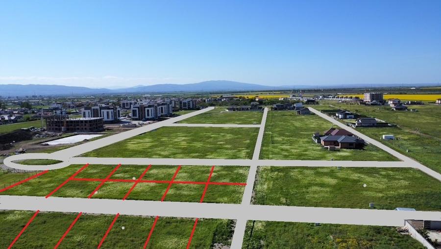 LOTURI teren intravilan Zona nord - Str. Cuza Voda - 2