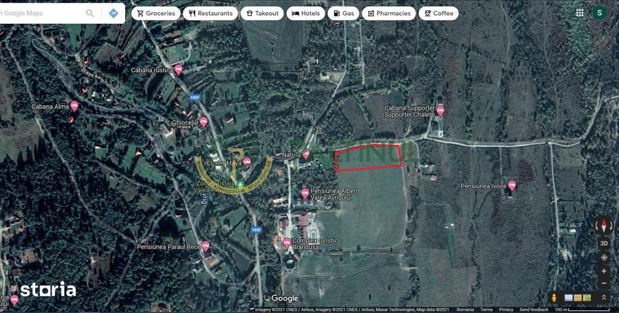 Teren intravilan, 1000 mp cu PUZ - locatie deosebita, Sibiu - Valea Av - 1