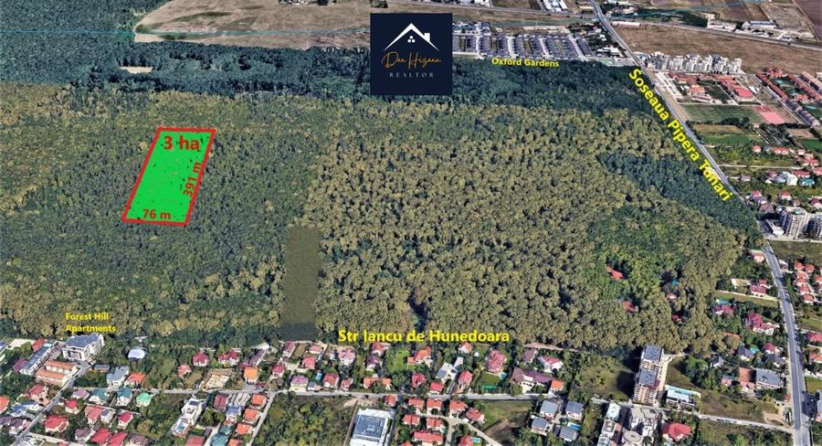 3 Ha Padurea Baneasa ZOO - Pipera - Schimb sau RATE - 1