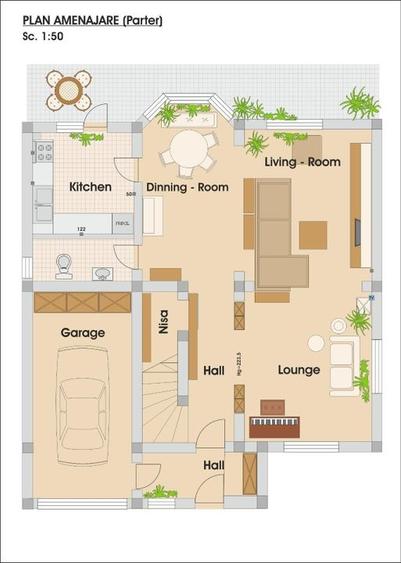 Vilă Individuală de &Icirc;nchiriat - Cartier Azur, 5 Camere, Terasă cu Jacuzzi, Curte 400 mp - 10
