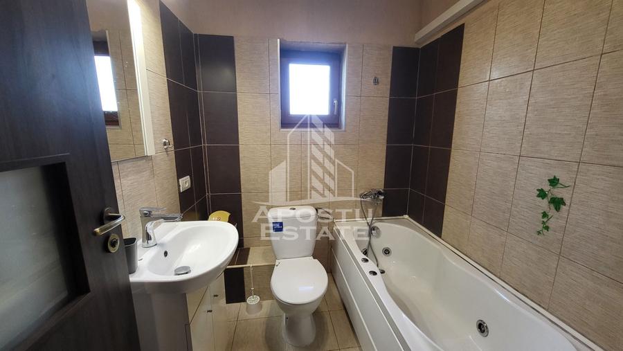 Duplex 5 camere, 3 bai, mobilat si utilat,Dumbravita - 14