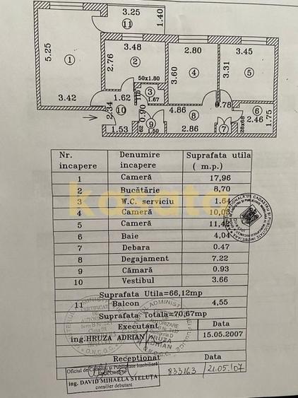 Apartament 3 camere Ba?neasa, la 1 minut de Parcul Hersatrau - 12