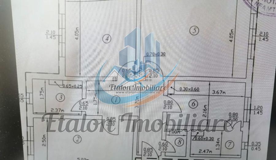 Apartament 3 camere, parter, Calea Romanului - 1