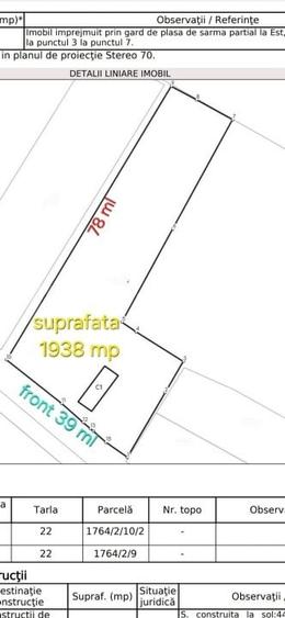 Casa Demolabila in Rascruci cu teren de 1938 mp si front de 39 mp - 2