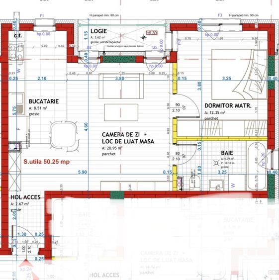 Apartament de 2 camere finisat, 50 mp, etaj intermediar, garaj , zona Eroilor Apartament de 2 camere finisat, 50 mp, etaj intermediar, garaj , zona Eroilor