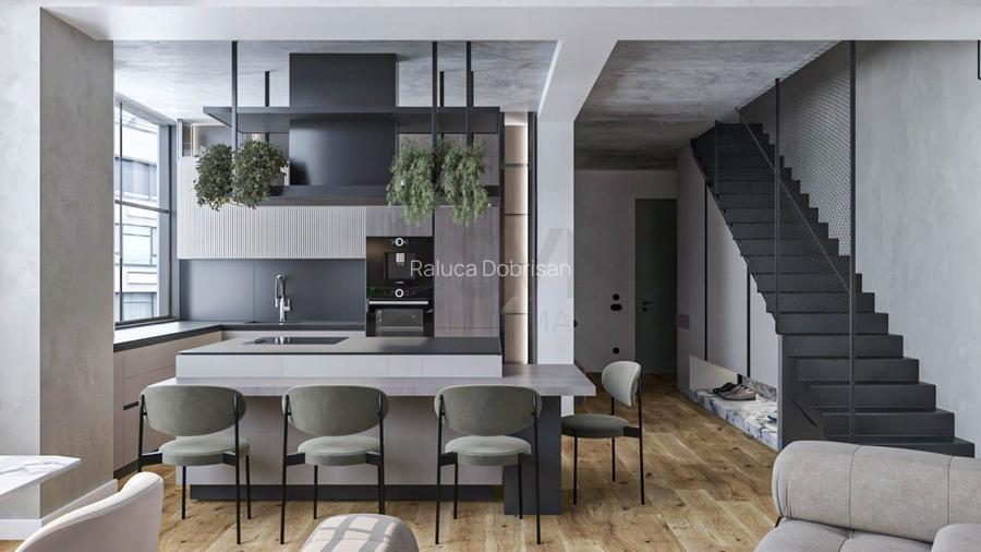Apartament cu 4 camere semidecomandat în Floreasca Apartament cu 4 camere semidecomandat în Floreasca