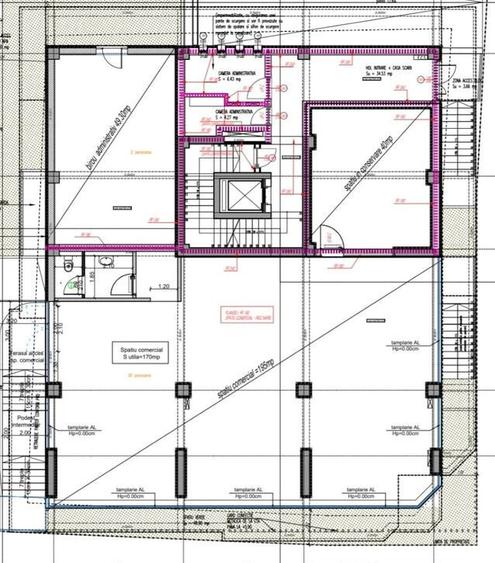 Zona P-ta Alba Iulia sp 165 mp open space +terasa 120 mp - 1
