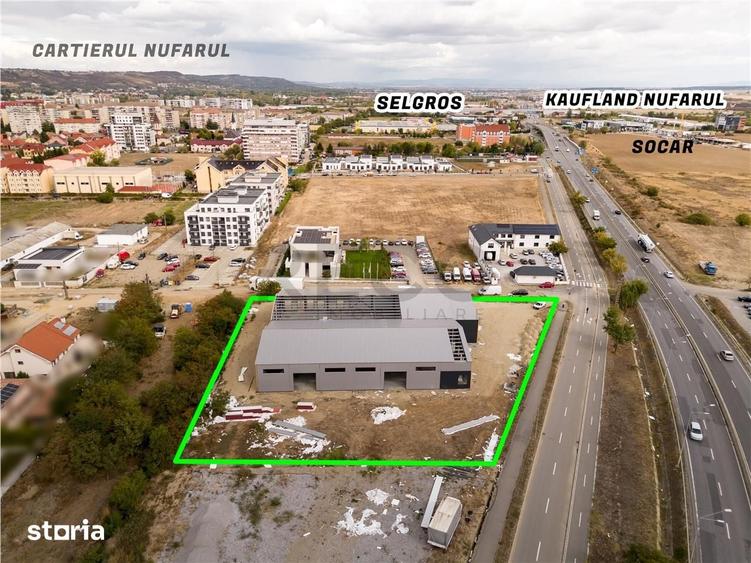 Spațiu comercial, de 1,800 mp, în Nufărul
