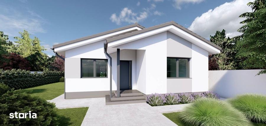 Casă cu 3 camere cu Teren 500 Mp în Toboliu