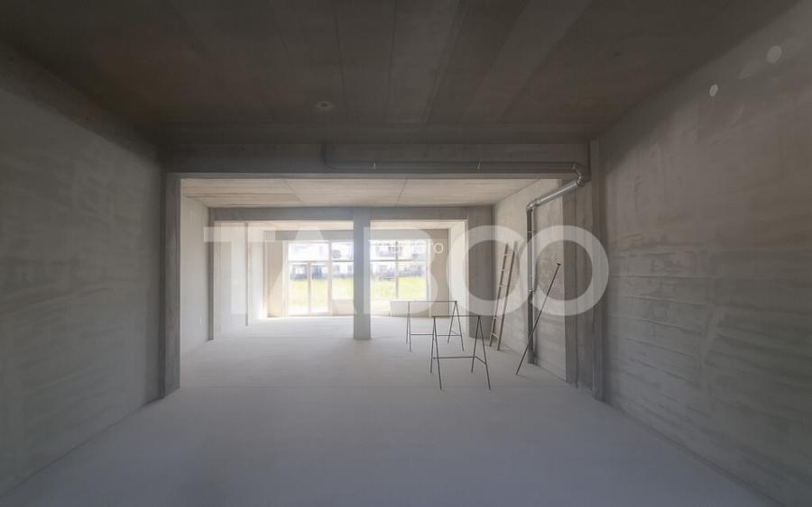 Spatiu comercial de inchiriat 116 mp vad excelent Selimbar S