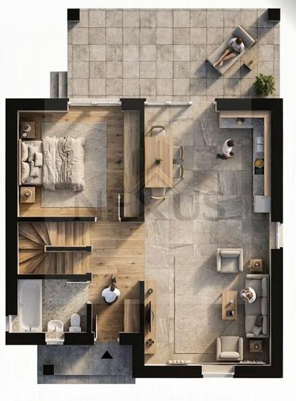 Casa Individuala | Comuna Berceni | Teren 386 mp | P+M - 9