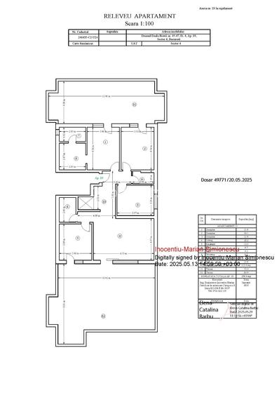 Metrou Aparatorii Patriei Penthouse 4 Camere  2 Terase