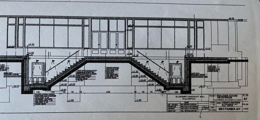 Spatiu comercial, 200mp utili, vitrina, preluare chiriasi, cartier Marasti - 2