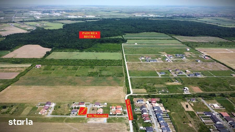 741mp Teren Mosnita, cu utilitati | 54.000Euro - Padurea Bistra - 2