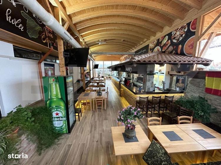 Restaurant de inchiriat 176mp utili, 230mp terasa si 8000mp teren lang - 6
