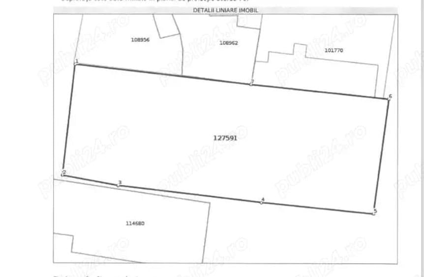 Teren de 350 mp, în Central
