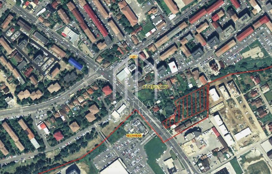 Teren intravilan Sibiu - 3850 MP - Bd. Vasile Milea - 1