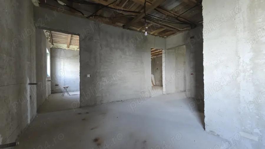 Casa P+1 in Dascalu, Ilfov construc?ie 2022, la gri, cu panouri solare, ideala pentru finisare - 9