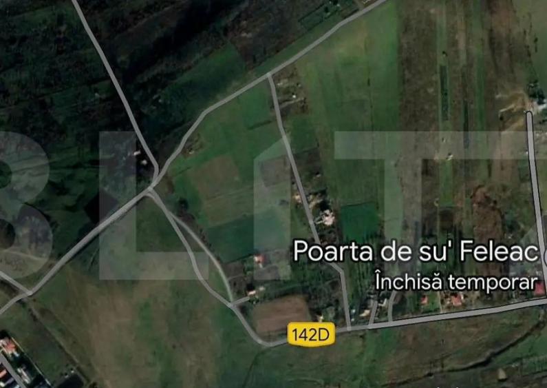 Teren intravilan cu suprafata de 2560mp,langa viitorul Hub e - 1