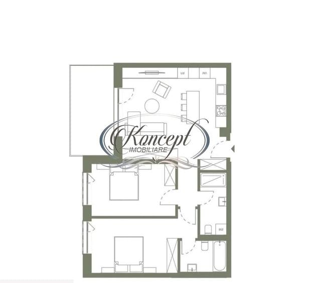 Apartament deosebit si cu panorama in ansamblul Era - 7