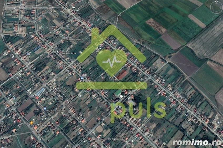 Teren de 1000 mp, în Pădureni (Jebel)