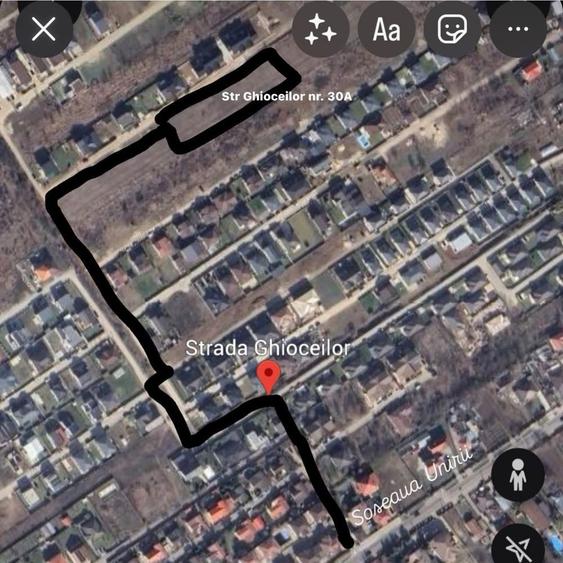 Lot teren de vanzare intravilan in Petresti Corbeanca - 1