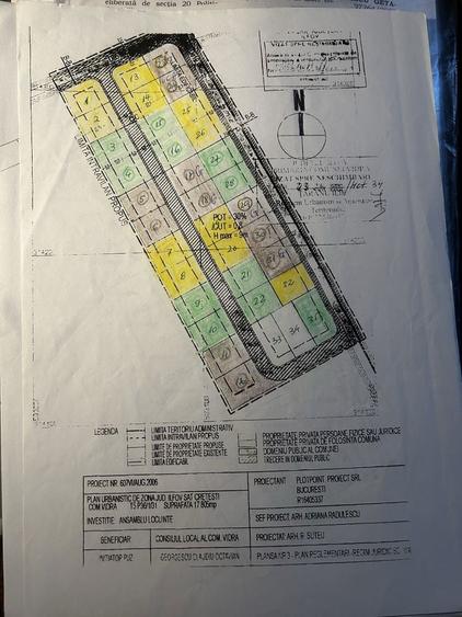 Teren intravilan Comuna Berceni-Vidra,str.Sfanta Ana - 4